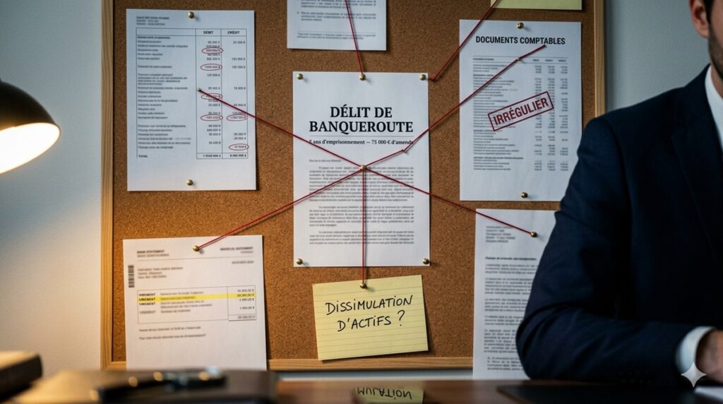 Le délit de banqueroute dans le cadre d'une procédure collective